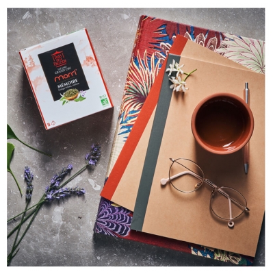 Thés de la Pagode Morri Thé Vert Grand Cru Mémoire Bio 18 Sachets