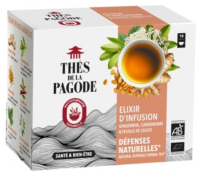 Herbaty Pagoda Infusion Elixir du Samouraï Organic 18 Saszetek