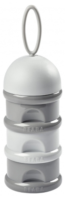 Béaba Stapelbare Milchdosierbox - Farbe: Grau