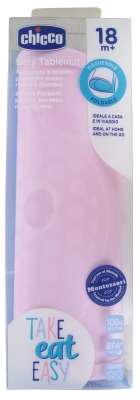 Chicco Set de Table en Silicone 18 Mois et +