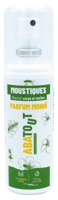 „Abatout“ repelentas nuo uodų kūnui ir tekstilei su monoi aromatu, 80 ml