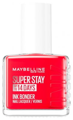 Maybelline New York Superstay Ink Bonder Nail Polish 12 ml - Colour: 493 Blood Orange