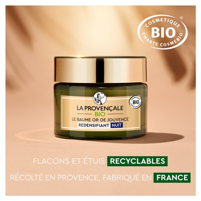 La Provençale Oléo-Jeunesse Baume Booster d'Hydratation Anti-Âge Nuit Bio 50 ml