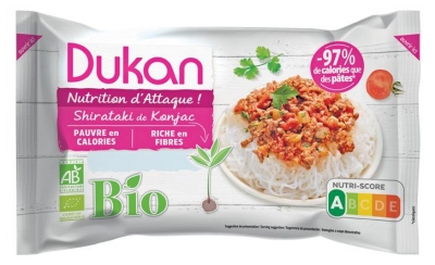 Dukan Shirataki de Konjac Bio 340 g (à consommer de préférence avant le 20/11/2026)