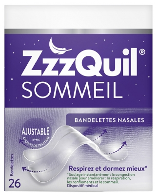 ZzzQuil Sueño 26 Tiras Nasales