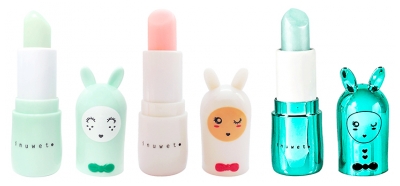 Inuwet Trio Seashell Bálsamos Labiales Perfumados 3 x 3,5 g