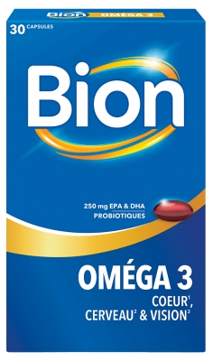 Bion 3 Omega 3 30 kapsulas