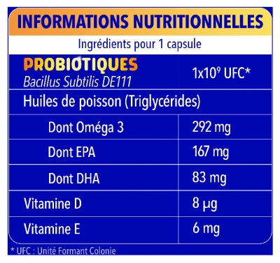 Bion 3 Multi & Oméga 3 30 Comprimés + 30 Capsules