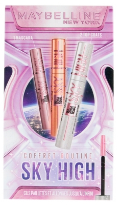 Sada rutinní péče s řasenkami Maybelline New York Sky High