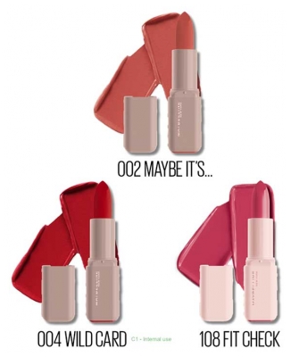 Set Trio Ruj de buze Ser Maybelline New York Maybe It's