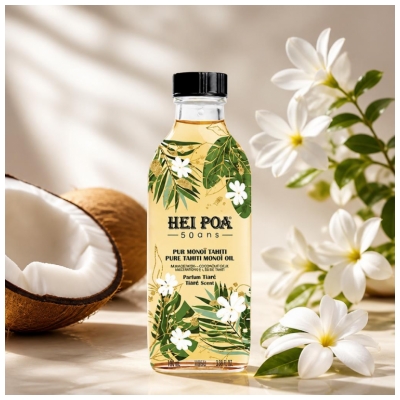 Hei Poa Pur Monoï Tahiti Parfum Tiaré 100 ml