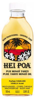 Hei Poa Reines Monoï Tahiti Vanille-Duft 100 ml