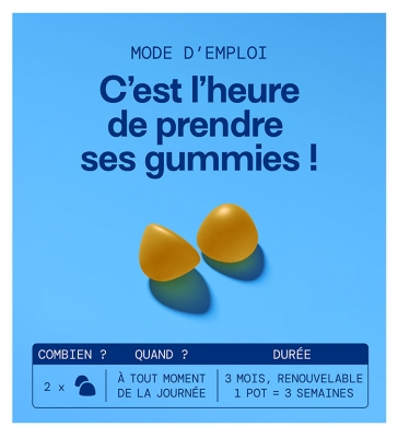 Mium Lab Stress Sans Sucres 42 Gummies