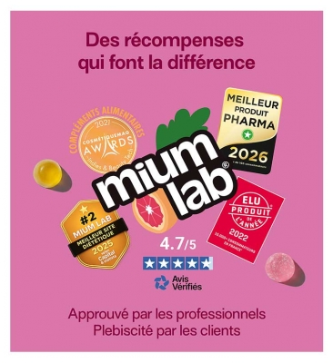 Mium Lab Sommeil Sans Sucres 42 Gummies