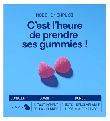 Mium Lab Magnésium Sans Sucres 42 Gummies