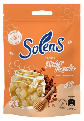 Solens Perly Med & Propolis 100 g (spotřebujte nejlépe do 23/11/2026)