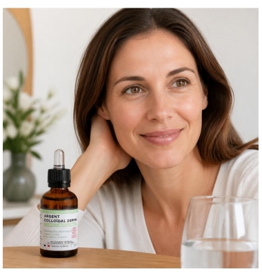 Dr. Theiss Argent Colloïdal 20 ppm Hygiène des Paupières Bio 30 ml