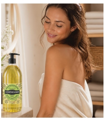 Le Comptoir du Bain Huile de Douche Parfumée Escale Printanière 1 L