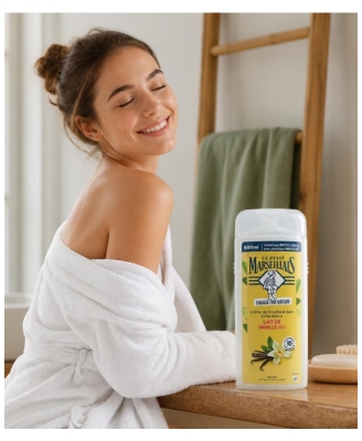 Le Petit Marseillais Crème de Douche & Bain Extra Douce Lait Bio 650 ml