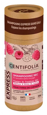 Centifolia Shampoing Sec en Poudre Tous Types de Cheveux Bio 30 g