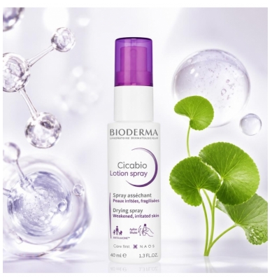 Bioderma Cicabio Loção Spray Secante 40 ml