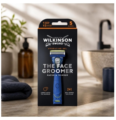 Wilkinson The Face Groomer Rasoir & Tondeuse 2en1