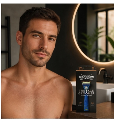 Wilkinson The Face Groomer Rasoir & Tondeuse 2en1