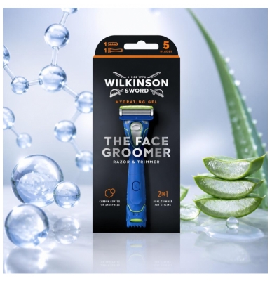 Wilkinson The Face Groomer Rasoir & Tondeuse 2en1