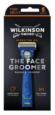 Wilkinson The Face Groomer Rasoir & Tondeuse 2en1