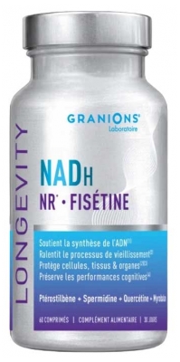 Granions Longevity NADH NR 60 Comprimés