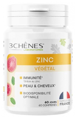 Les 3 Chênes Cynk Roślinny 60 tabletek