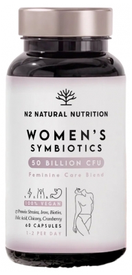 N2 Natural Nutrition Women's Symbiotics 60 Capsules