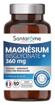 Santarome Magnesiumbisglycinat + 360 mg 60 Kapslar