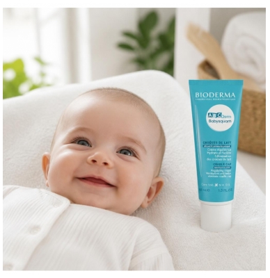 Bioderma ABCDerm Babysquam Regulierende Sahne-Milch-Kruste 40 ml