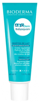 Bioderma ABCDerm Babysquam Croûtes de Lait Crème Régulatrice 40 ml