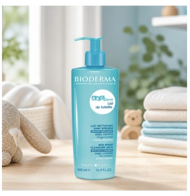 Bioderma ABCDerm Puhdistusmaito 500 ml