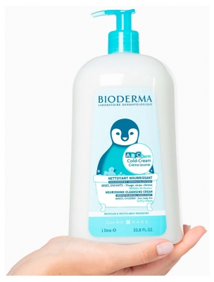 Bioderma ABCDerm Cold-Cream Waschcreme 1 Liter