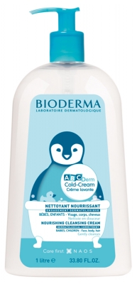 Bioderma ABCDerm Cold-Cream Waschcreme 1 Liter