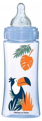 „Dodie“ buteliukas nuo kolikų, apvalus čiulptukas, 3 greičiai, 330 ml, 3 srautas, 6 mėnesiai ir + - Spalva: M?lyna