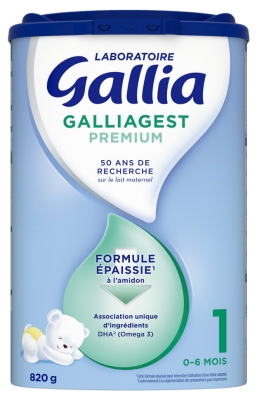 Gallia Gest Premium 1. Lebensjahr 0-6 Monate 820 g