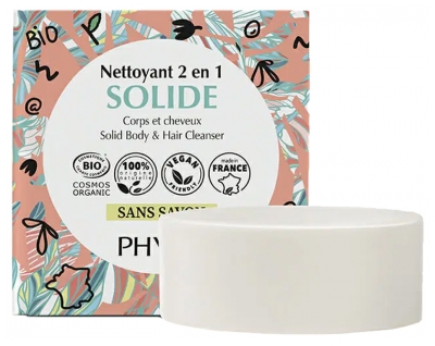 Phyt's 2in1 Festes Bio-Reinigungsmittel Für Körper und Haare 109 ml