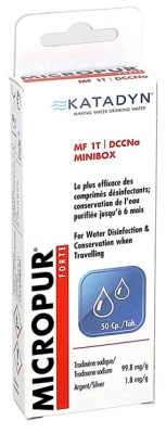 Micropur Forte MF 1T 50 tabletes