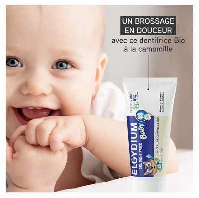 Elgydium Baby Gel Dentifrice Bébé 6 Mois-2 Ans 30 ml