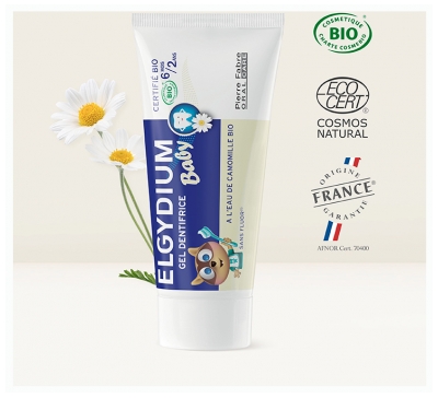 Elgydium Baby Gel Dentifrice Bébé 6 Mois-2 Ans 30 ml