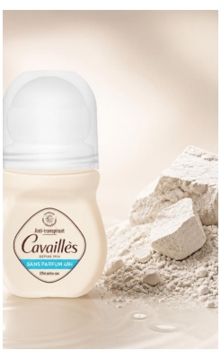 Cavaillès Anti-Transpirant Anti-Traces 48H Roll-On Sans Parfum 150 ml