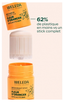 Weleda Déodorant Stick Fleur d'Oranger 24H 50 g