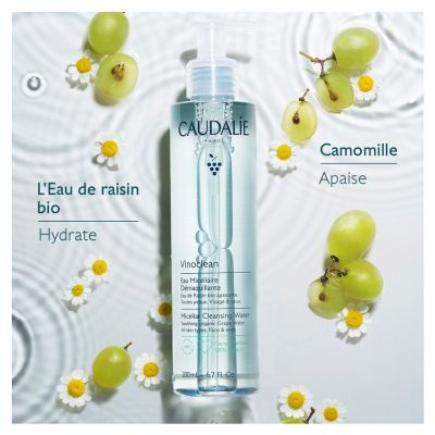 Caudalie Vinoclean Eau de Raisin Micellaire Démaquillante 400 ml