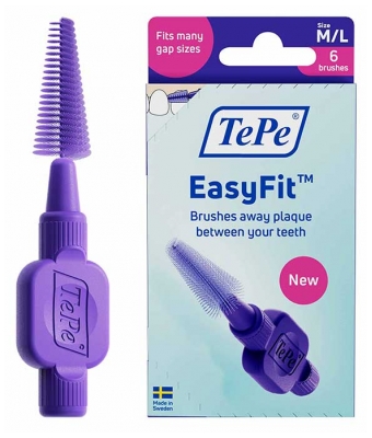 TePe EasyFit Interdental Brushes 6 Units