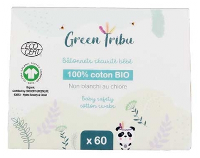 Green Tribu Vauvan Turvavanupuikot 60 kpl