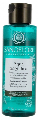 Sanoflore Aqua Magnifica Botanisches Bio-Pflegewasser gegen Hautunreinheiten 100 ml